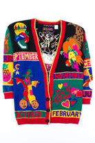 Monthly Calendrical Cardigan