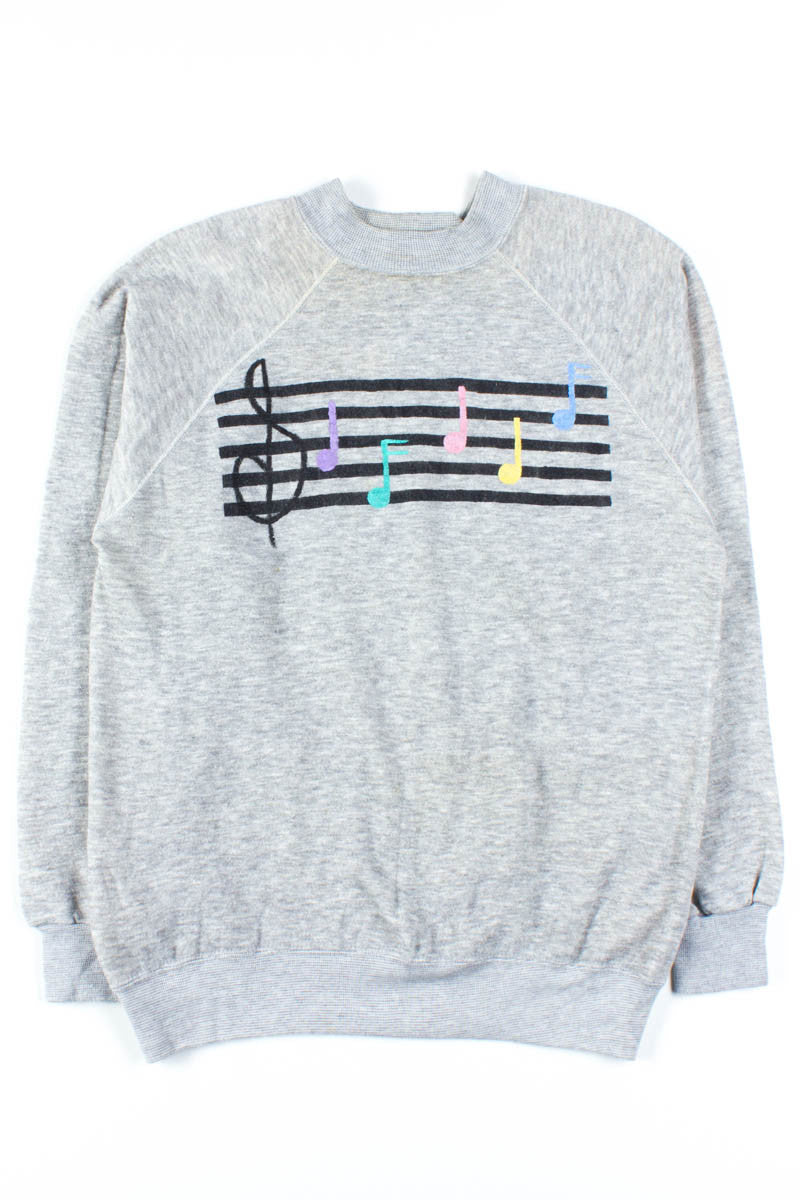 Pastel Notes Sweatshirt