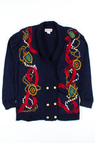 Double Breasted Cardigan Sweater