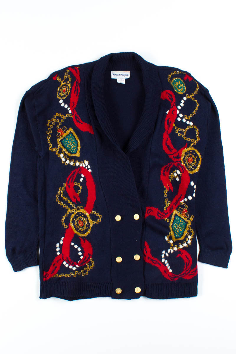 Double Breasted Cardigan Sweater