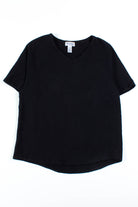 Black Short Sleeve Sweatshirt