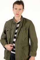 Vintage Olive Military Surplus Jacket (1960s)