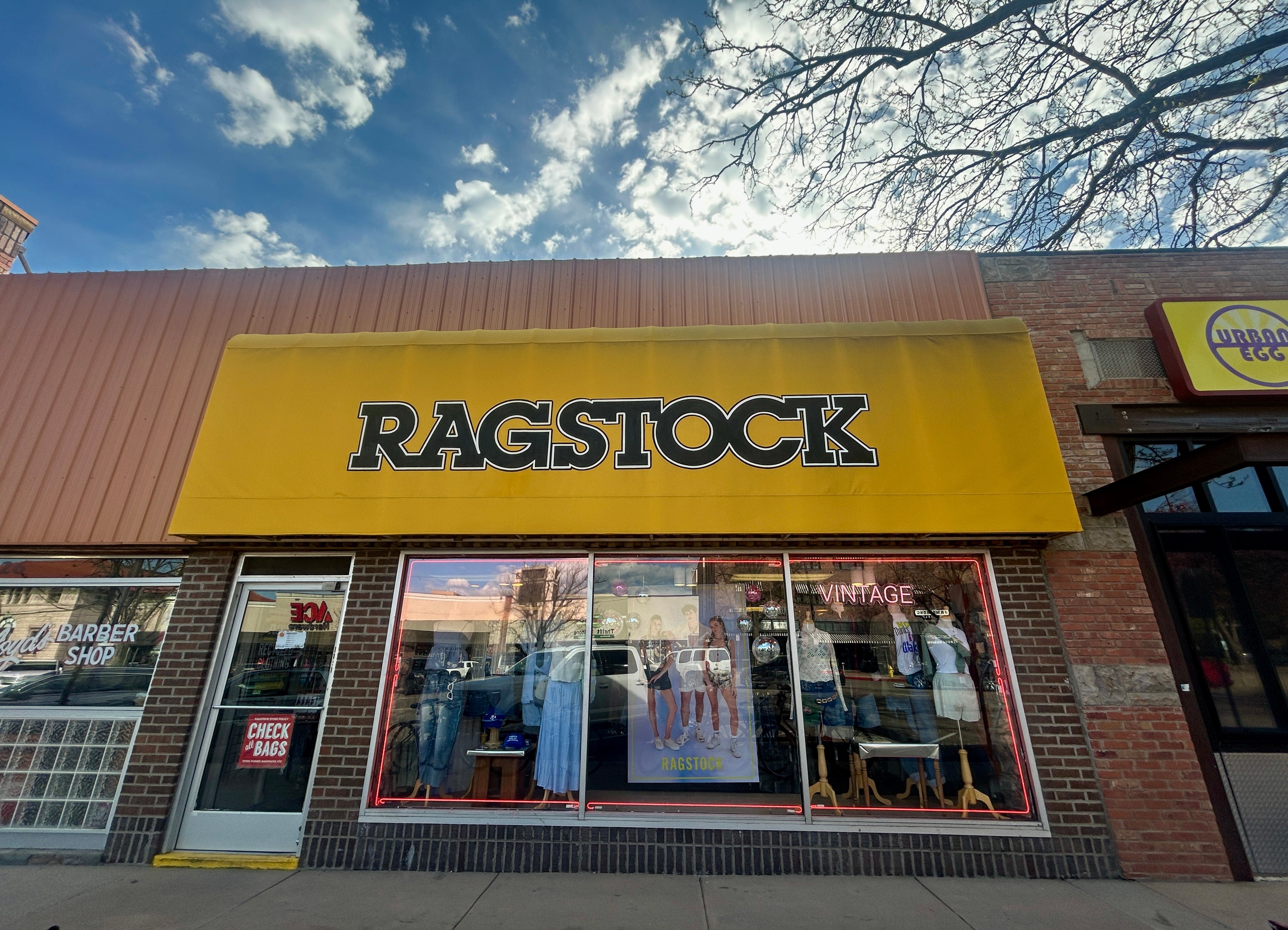 ragstock storefront fort collins colorado