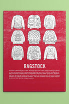 Ragstock Christmas Sweater Coloring Book