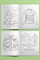 Ragstock Christmas Sweater Coloring Book