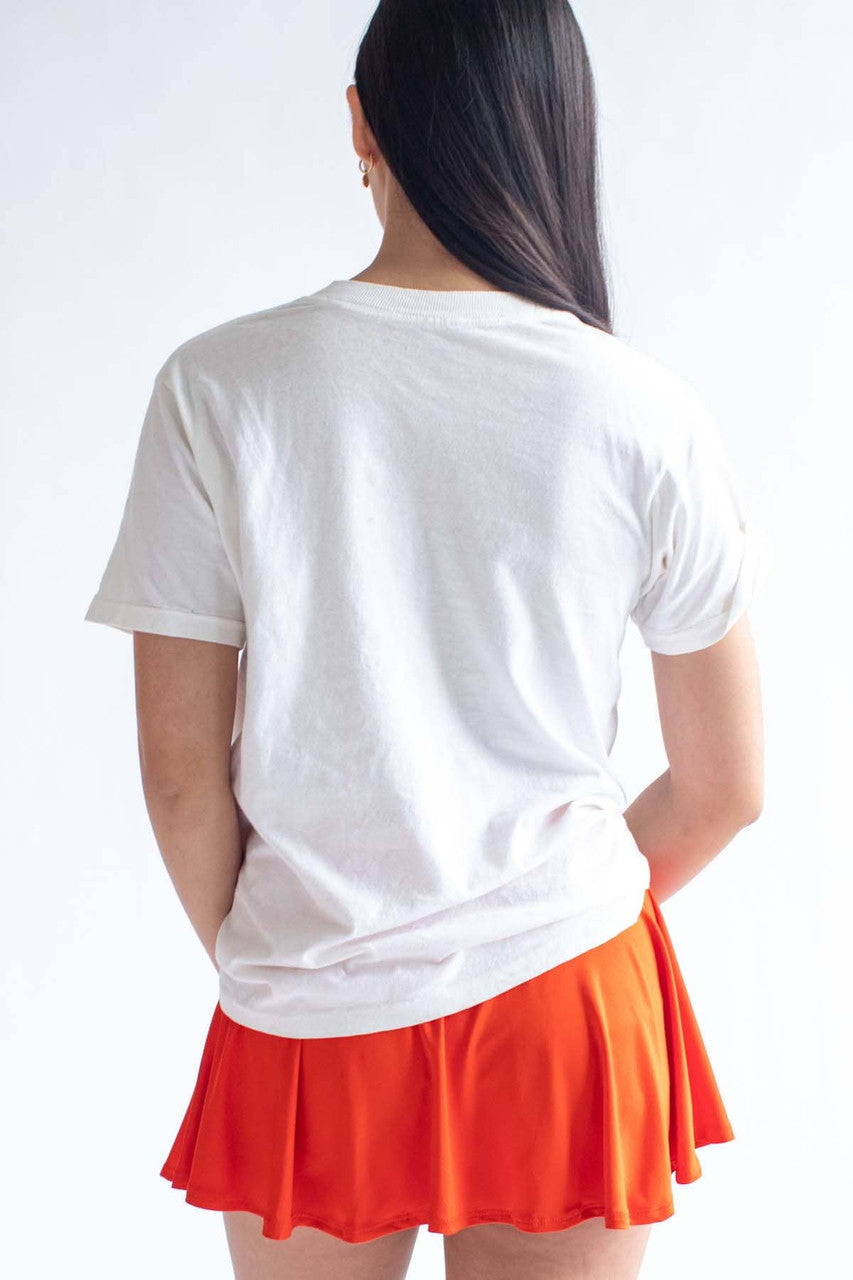 Red Exercise Skort
