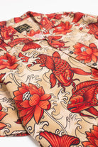 Red Koi Pond Hawaiian Shirt