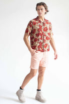 Red Koi Pond Hawaiian Shirt