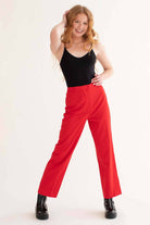 Red Vintage Pants (sz. 8)