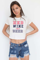 Red Wine & Beer Tee