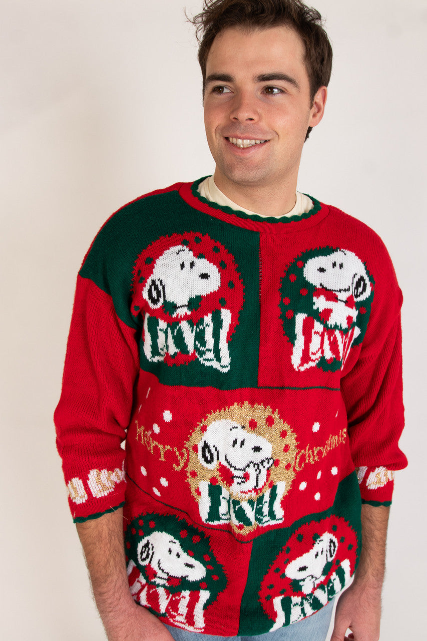 Snoopy and Friends Ugly Christmas Pullover 62121
