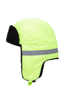 Lime Reflective Fargo Hat
