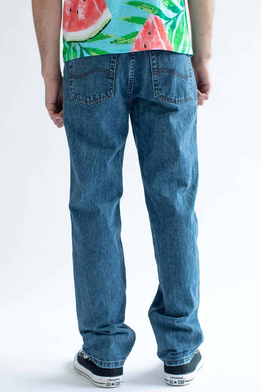 Relaxed Fit Lee Blue Jeans (sz. 32X32)
