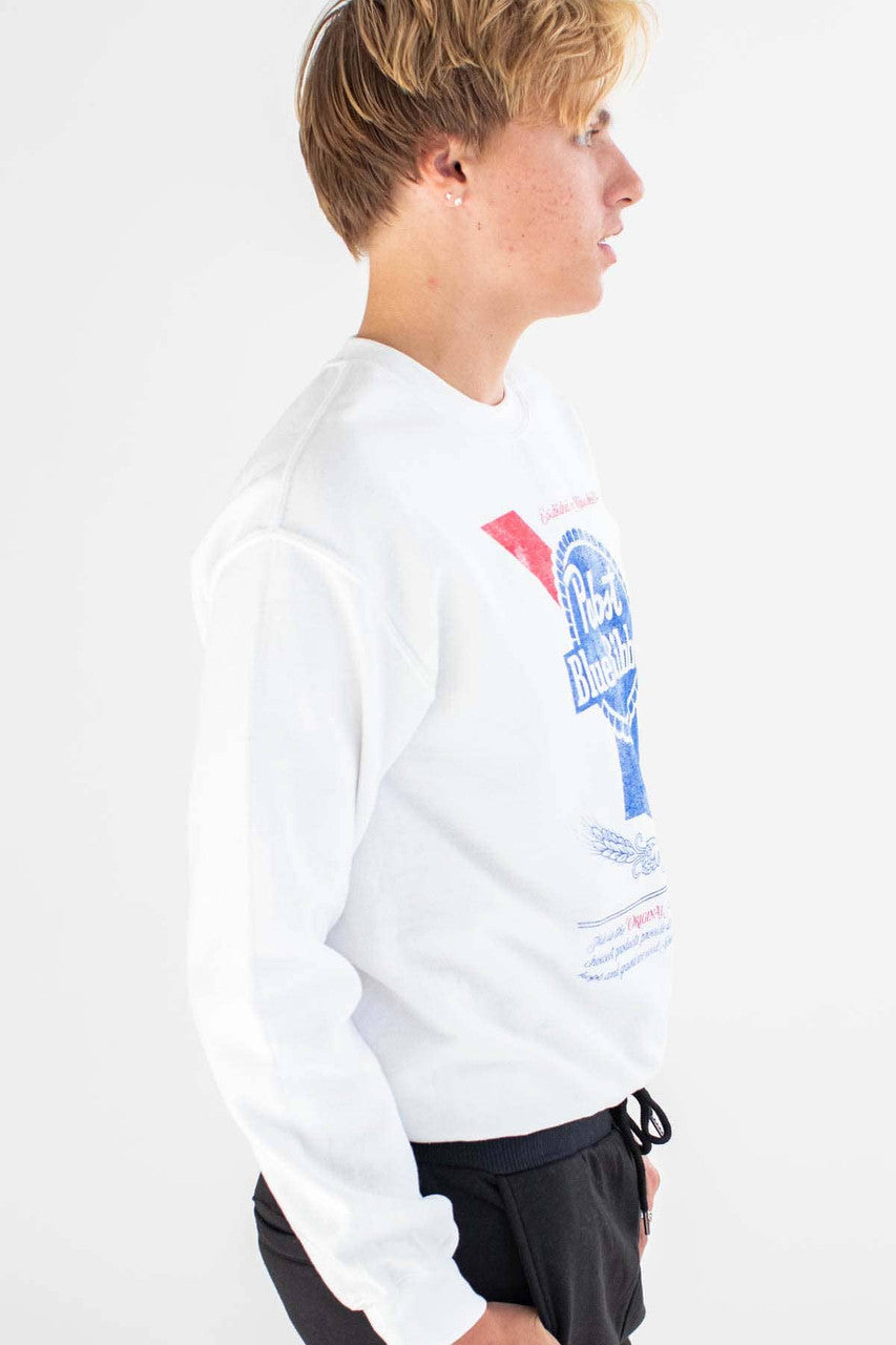Retro Pabst Blue Ribbon Sweatshirt – Ragstock
