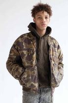 Reversible Camouflage Winter Jacket