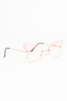 Rhinestone Butterfly Sunglasses