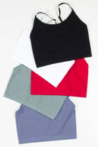 Sage Seamless Ribbed Cami
