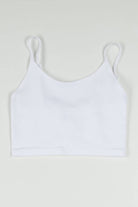 White Seamless Ribbed Cami