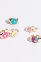Flower Power Ring Set
