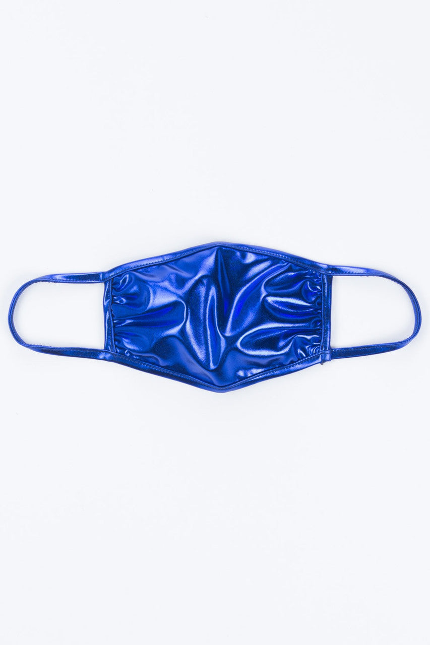 Royal Metallic Face Mask