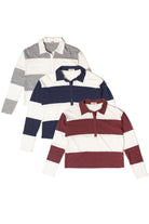 Long Sleeve Rugby Polo Tee