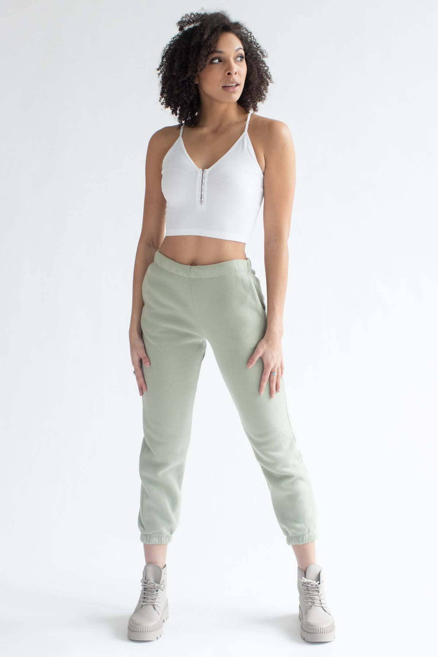 Sage Fleece Joggers