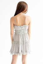 Sage Floral Ruffle Sundress
