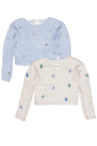 Seaside Crochet Mesh Sweaters