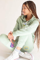 Sage Stickered Joggers