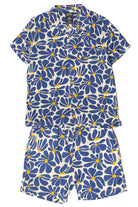 Cobalt Daisy Shorts