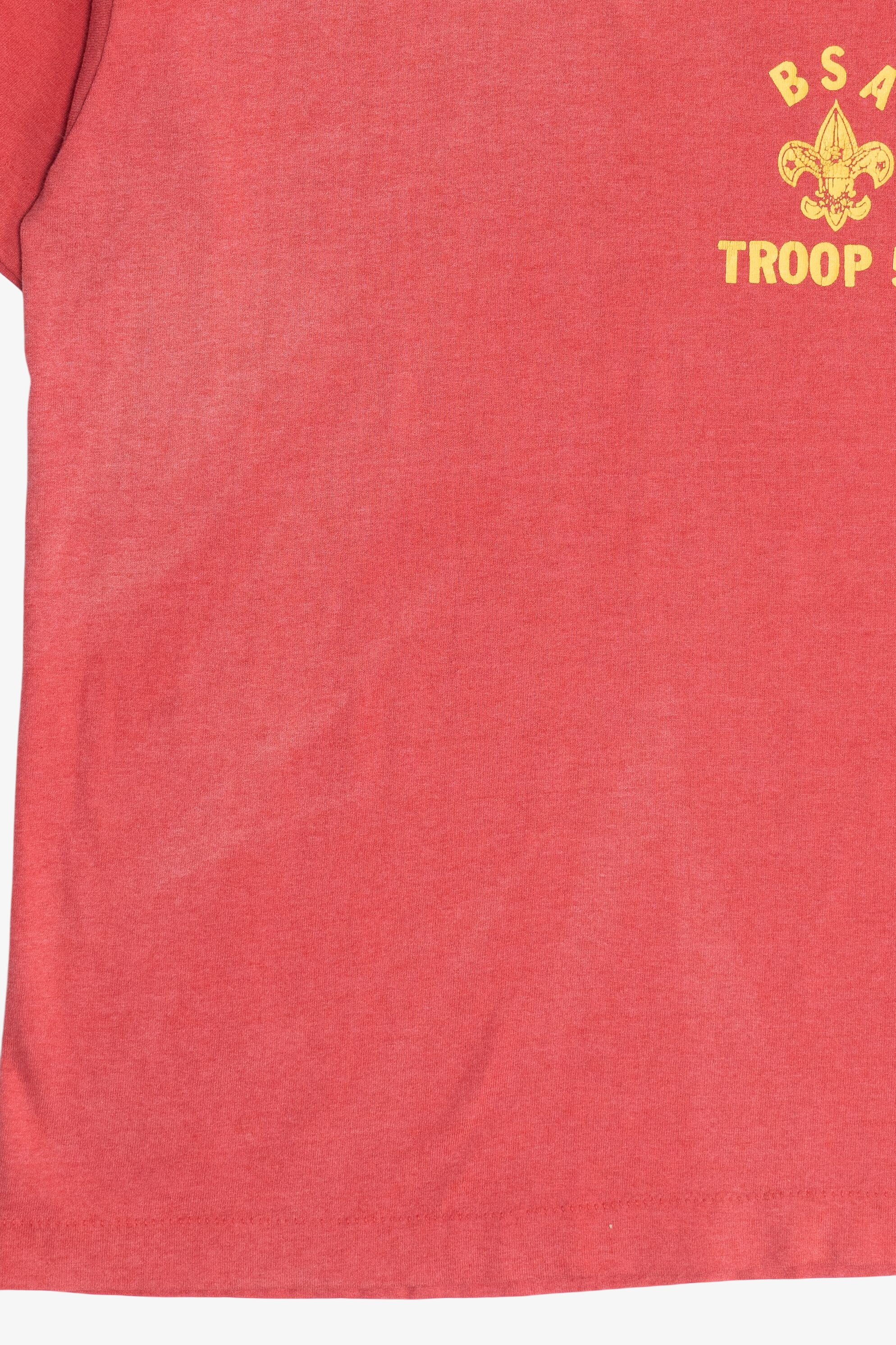 Vintage Boy Scouts "BSA Troop 51" Single Stitch T-Shirt (1980s)