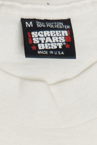 Vintage Albright Rat Cartoon Playing Piano Single Stitch T-Shirt (1990s)