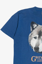 Vintage "Grey Wolf" Canis Lupus" Single Stitch T-Shirt (1990s)