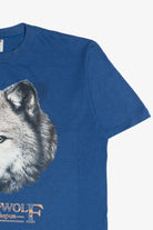 Vintage "Grey Wolf" Canis Lupus" Single Stitch T-Shirt (1990s)
