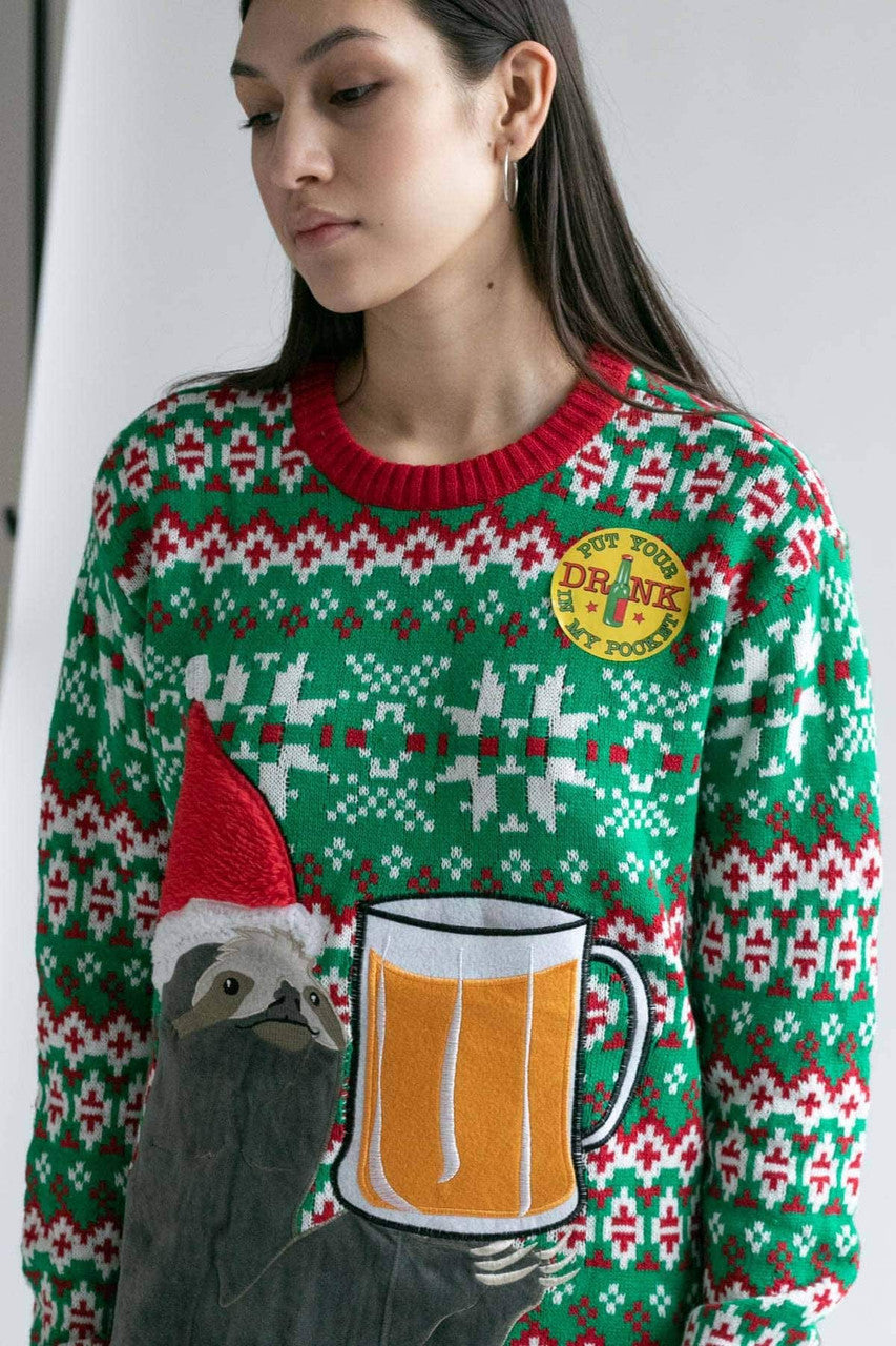 Sloth's Christmas Cheer Sweater