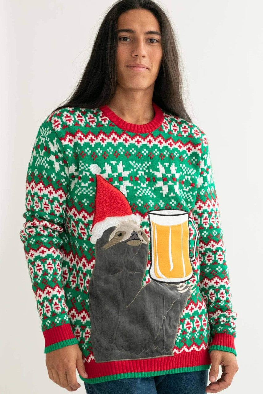 Sloth's Christmas Cheer Sweater
