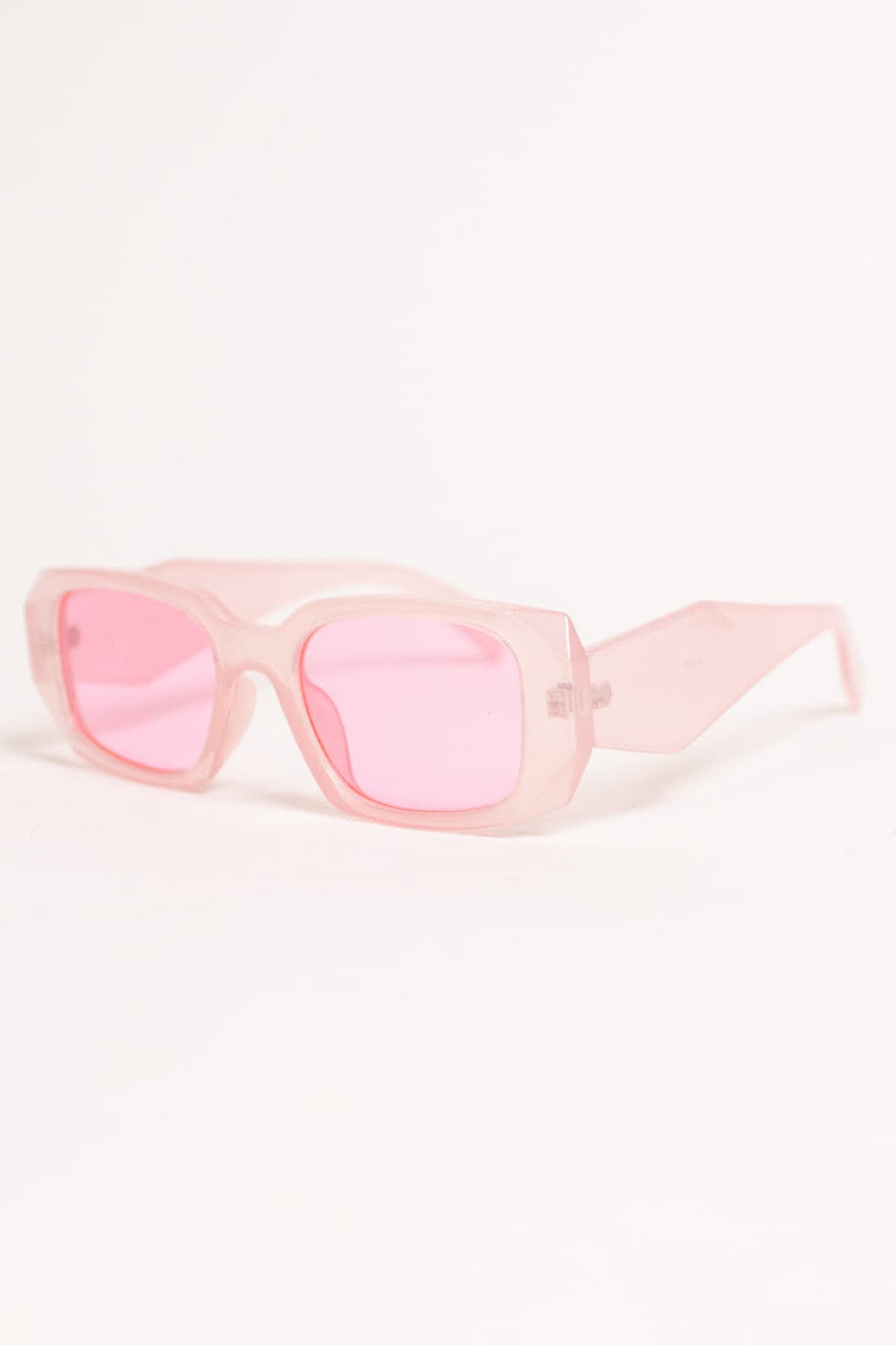 Mod Rounded Rectangle Sunglasses
