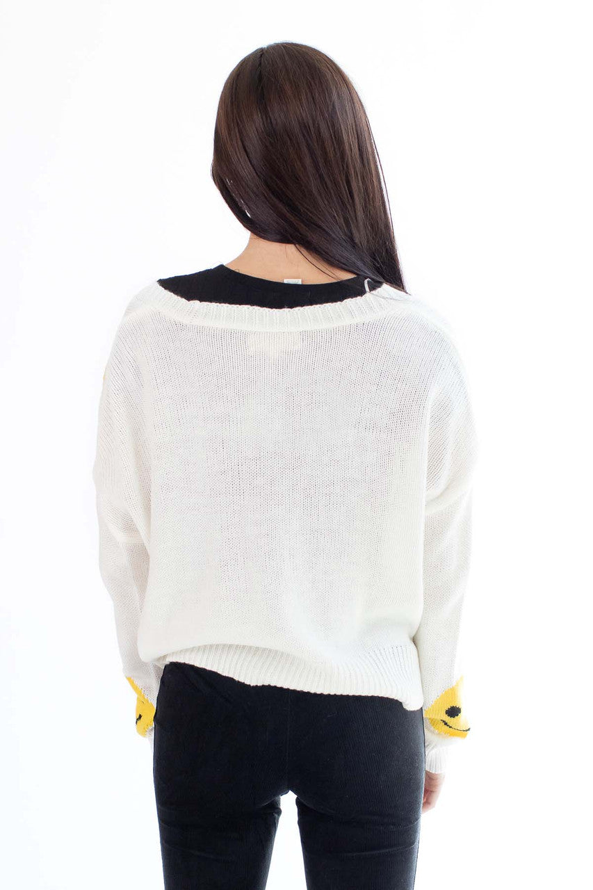 Smiley Cardigan
