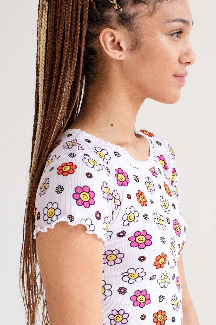 Smiling Daisies Baby Tee