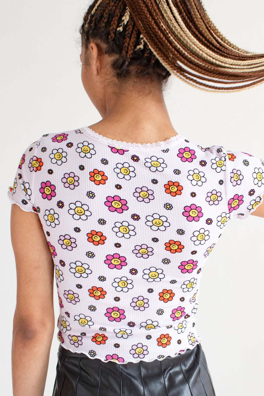 Smiling Daisies Baby Tee