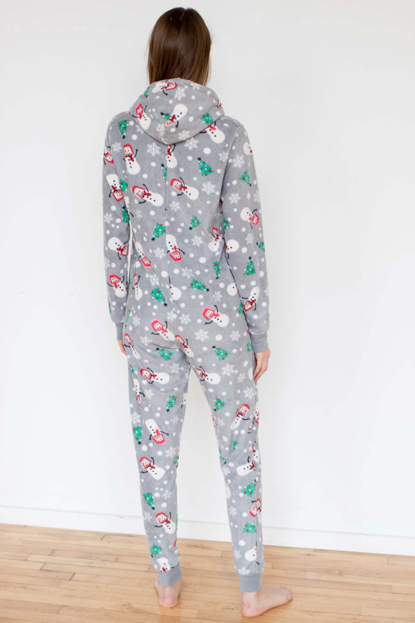 Snowman Christmas Onesie Pajamas