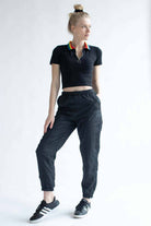 Soft Lightweight Windbreaker French Joggers