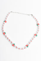 Strawberry Pearls Necklace
