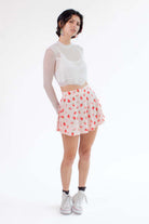 Strawberry Skater Skirt