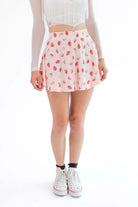 Strawberry Skater Skirt