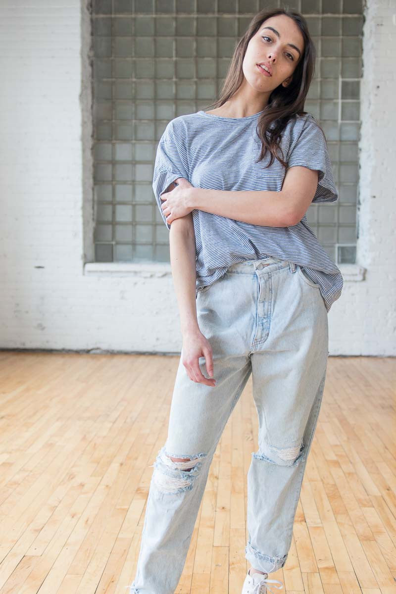 Striped Pocket Tee