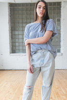 Striped Pocket Tee