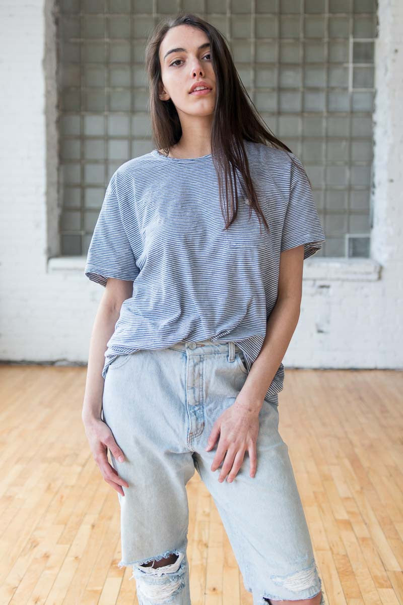 Striped Pocket Tee