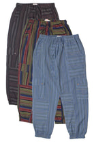 Striped Cargo Joggers