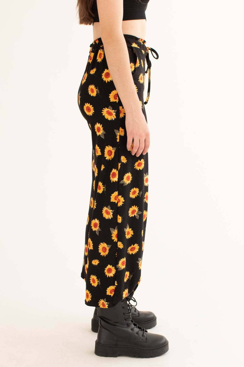 Sunflower Paper Bag Pants